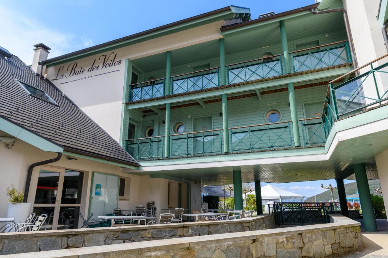 Au bord du lac d’Annecy, logement type Loft, dans résidence avec plage et ponton privée Duingt Esterno foto